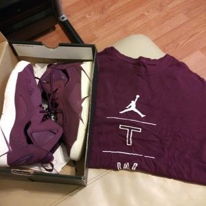 Purple shirt